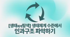 [생태체계탐색] 생태체계 수준에서 인과구조 파악하기