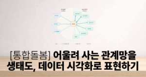 [통합돌봄] 어울려 사는 관계망을 생태도, 데이터 시각화로 표현하기